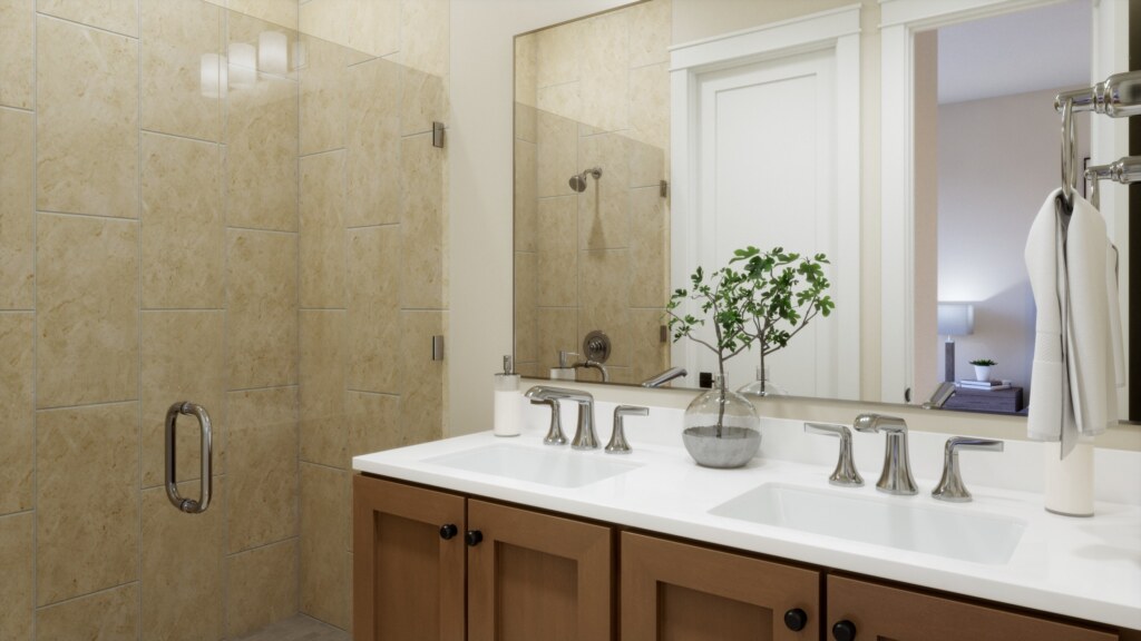 Plan 04 017 guest bath