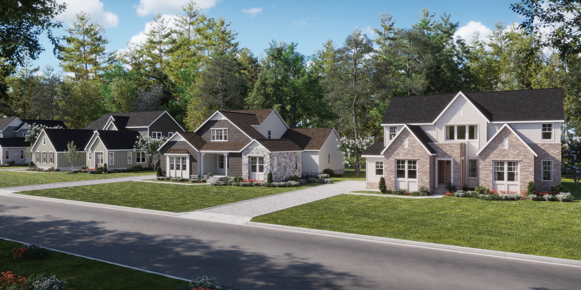 Azalea Place Street Scene