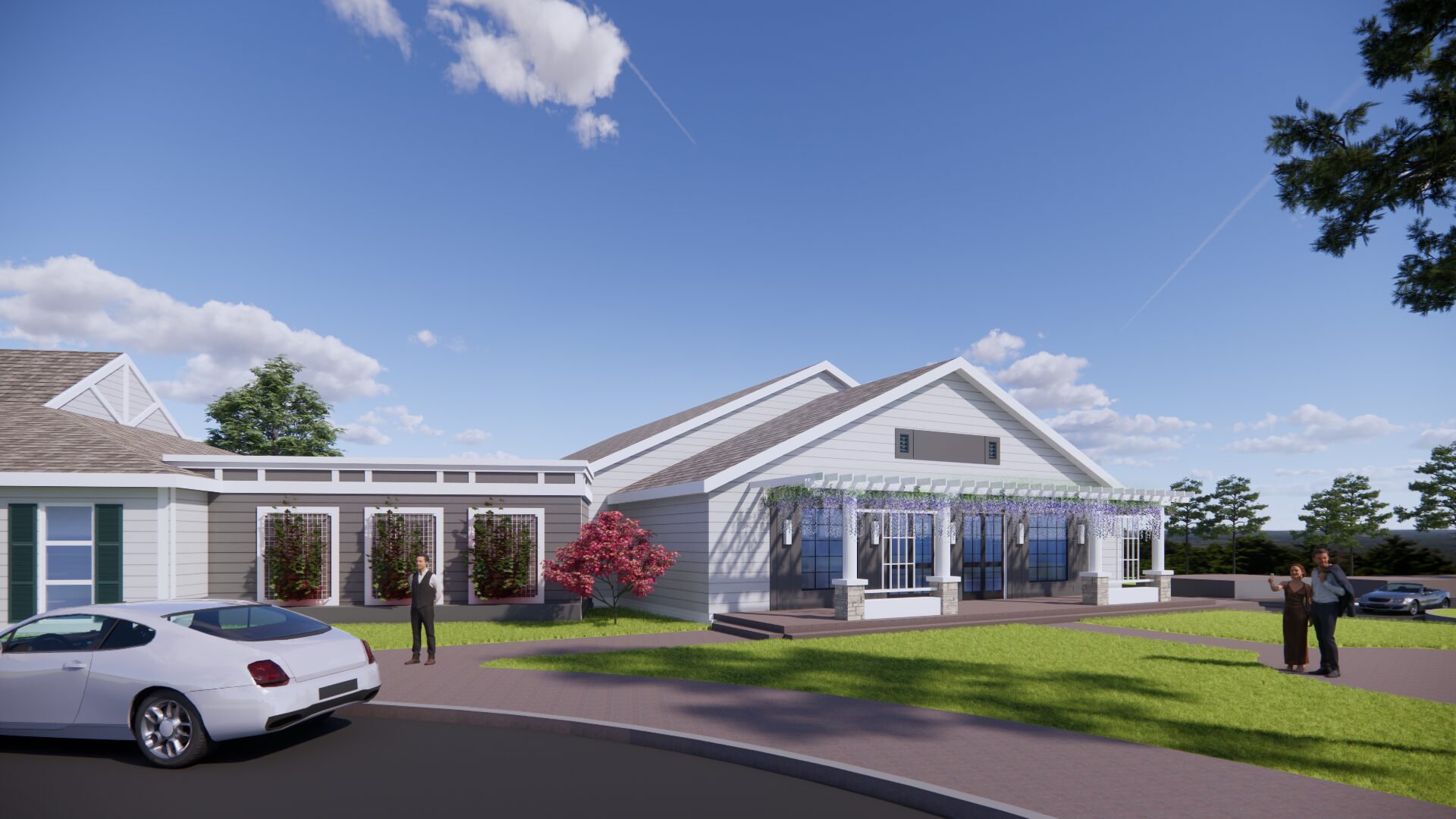 EXTERIOR FUNCTION HALL