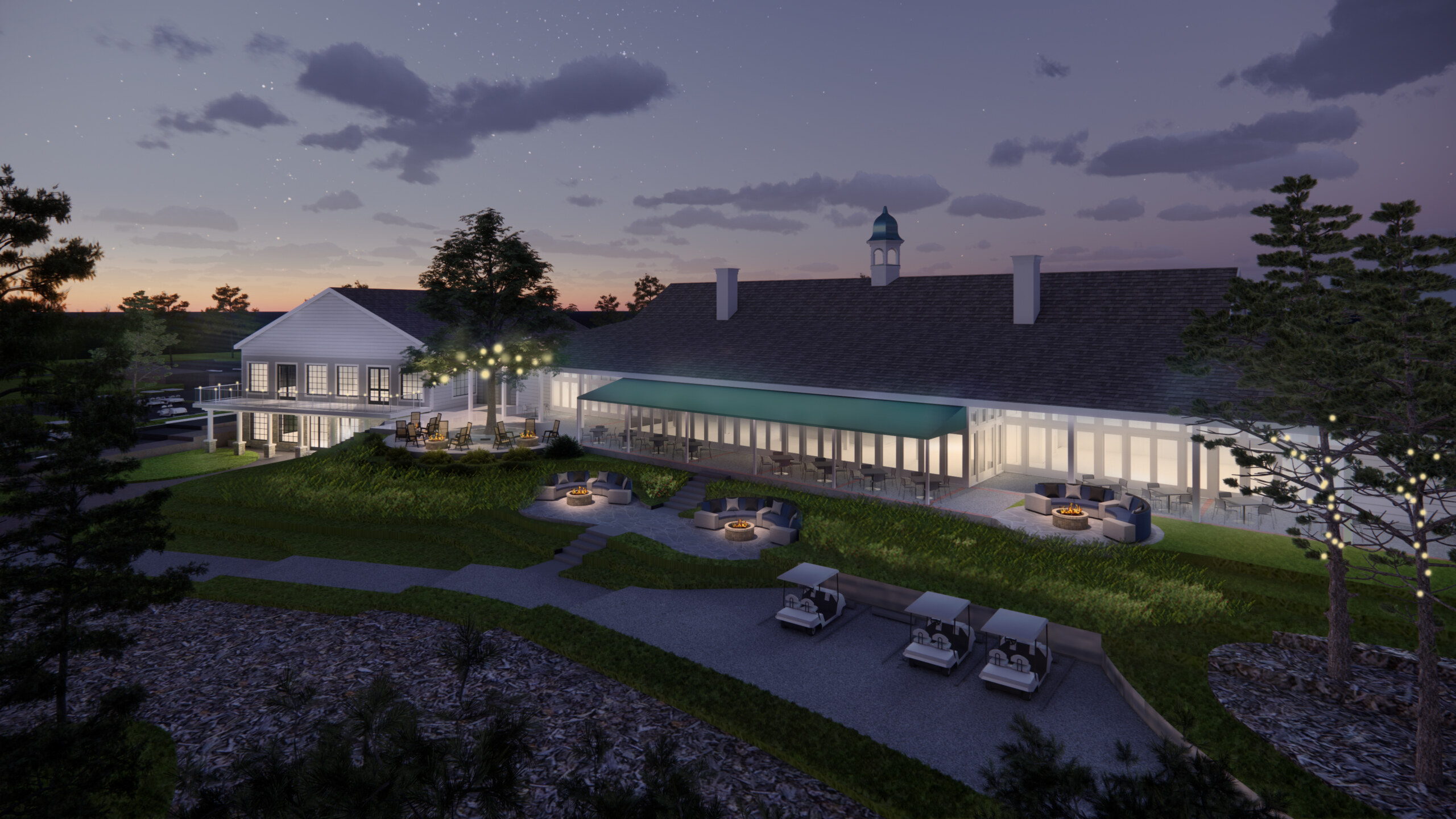 EXTERIOR TERRACE night