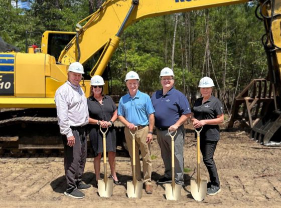 Pinewild expansion groundbreaking ceremony CP PW 560x416